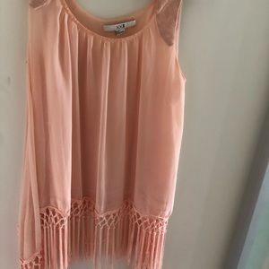 Forever 21 tassel top beach cover up size S